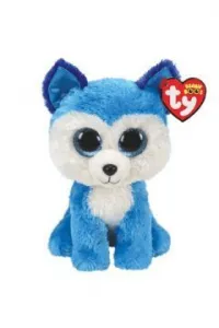 Ty Beanie Boos modrý Husky plyš 150mm (36310)
