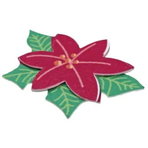 Titanum Craft-Fun Series plstěné poinsettia samolepka (20621)