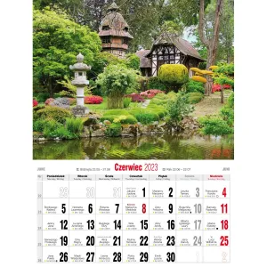 Vícepanelový nástěnný kalendář Avanti 230 mm x 320 mm (KSM-10)