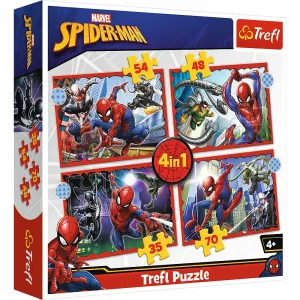 Puzzle Trefl Spider Man 4v1 el. (34384)