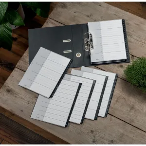 Leitz Recycle A4+ černý blok s čísly od A do Z (12190000)
