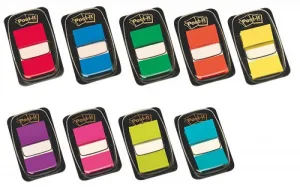 Záložka do knihy Post-It 50 25x43 fialová (680-8)
