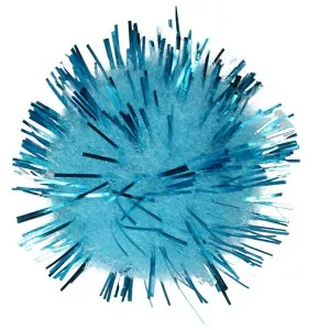Titanum Craft-Fun Series třpytivé bambulky modré 15 ks (338527)