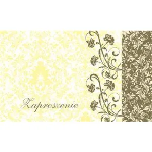 Obecná pozvánka Pol-Mak 16 x 9,5 cm mix designů