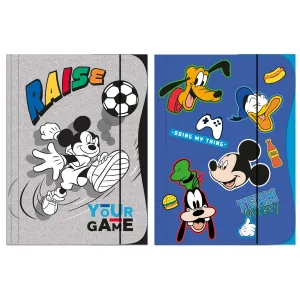 Beniamin Mickey Mouse Kids A4 270g 234mm x 317mm lepenková složka s gumou