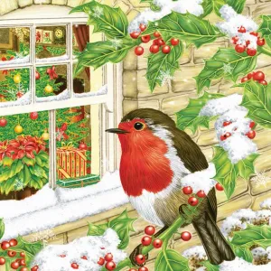 Ubrousky Pol-mak s hvězdičkou - mix 330 mm x 330 mm (Sd GW)