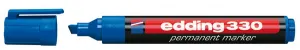 Edding permanentní popisovač, modrý 1,0-5,0 mm zkrácený hrot