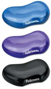 Podložka pod myš Fellowes crystal wrist - modrá (91177-72)