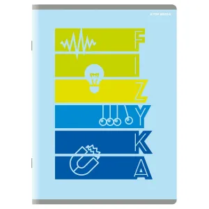 TOP-2000 Fyzikální notebook A5 60k. 80g kontrola 150 mm x 210 mm (400160589)