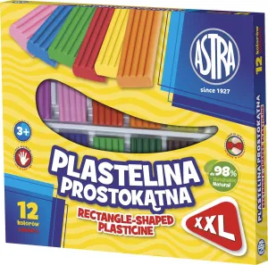 Plastelína Astra mix 12 barev