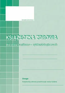 Ofsetový tisk Michalczyk i Prokop Książeczka zdrowia dla celów sanitarno-epidemiologicznych A6 8k. (530-5)