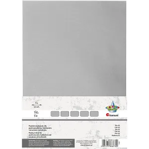 Titanum Craft-Fun Series A4 plsť barva: šedá 10 oblouků. 210 mm x 297 mm (077)
