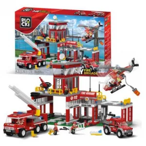 Plastové cihly Icom Myfire Brigade fire station (KB0820)