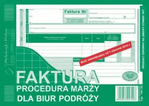 Vlastní tisk Michalczyk i Prokop Postup faktura pro cestovní kanceláře A5 80k. (194-3E)
