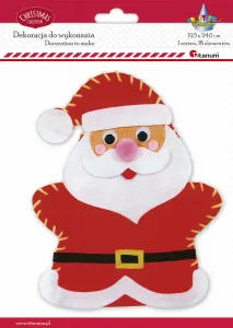 Vánoční ozdoba Titanum Craft-Fun Series Santa Claus pro vlastní montáž (20616)