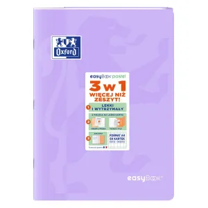 Sešit Oxford EASYBOOK PASTEL A4 60k. Kontrola 90g (400161237)