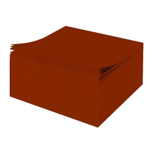 Protos Origami papírová kostka - hnědá 84 mm x 84 mm x 30 mm