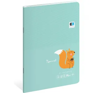 Zápisník Interdruk Black & Blue pastel A5 32k. Kontrola 90 g (ZE32#BBP)