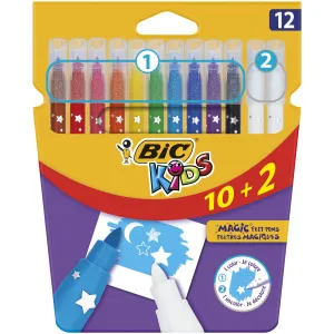 Bic Kids Barevný a stírací fix 12 barev (920295)