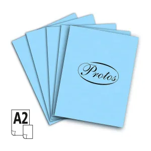 Protos list A2 modrý 20k 430mm x 610mm