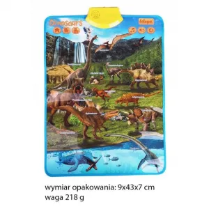 Podložka pro batolata Norimpex se zvuky a dinosauřími skládačkami (NO-1006946)
