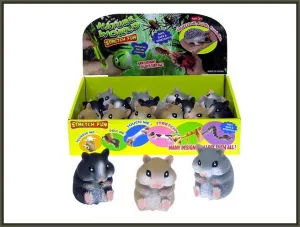 Figurka křečka s hráškem Zvíře 8cm (hab072)
