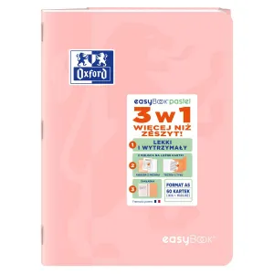 Sešit Oxford EASYBOOK PASTEL A5 60k. Šňůra 90g (400161236)
