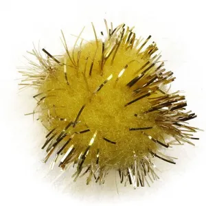 Titanum Craft-Fun Series třpytivé bambulky žluté 15 ks (338545)