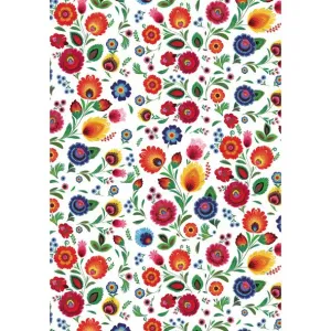 Dekorační papír Pol-mak - mix 700 mm x 1000 mm