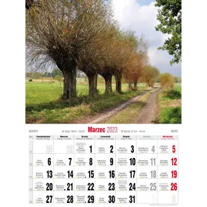 Nástěnný kalendář Avanti Landscapes 230mm x 305mm (5901769620001)