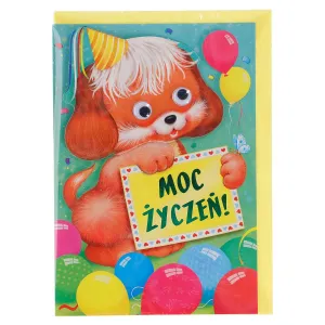 Dětský polštářek na oči skládací karta B6 (5902221801280)