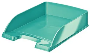 Zásuvka na dokumenty Leitz Wow Plus - tyrkysová 255 mm x 70 mm x 357 mm (52263051)