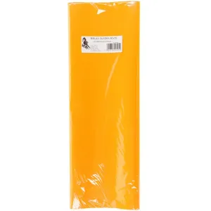 Tkaninový papír jasně oranžový hladký 700 mm x 500 mm (05)