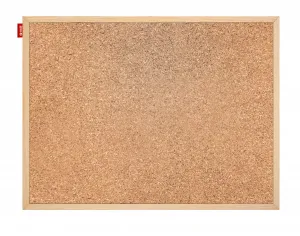 Korková tabule Memobe v dřevěném rámu 600 mm x 500 mm (MTC060050.00.01.10)