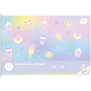 Interdruk PASTEL barevný sešit A5 115g 10k