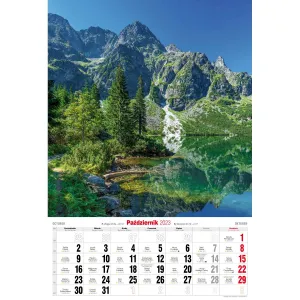 Nástěnný kalendář Avanti s pruhy 285 mm x 420 mm (5901769620827)