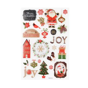 Arpex Vánoční mix nálepka (samolepka) (NR4926)