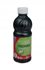 Lefranc&Bourgeois REDIMIX temperová barva: černá 500ml 1 barva. (188017)