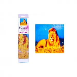 Norimpex kreativní sada Diamantová mozaika lev ležící 40x30cm (NO-1004940)