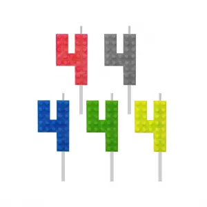 Narozeninová svíčka Godan číslo 4 (7C-SUK4)