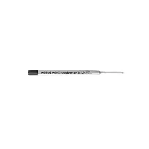 Velkokapacitní náplň do kuličkového pera Kamet METAL, černá 0,6-1,0 mm (K-1018)