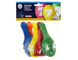Godan Gumový balónek s vložkou 5 ks mix (GS110/7)