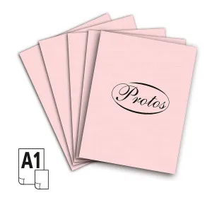 Protos A1 růžová lehká 160-180g 20k 610mm x 860mm