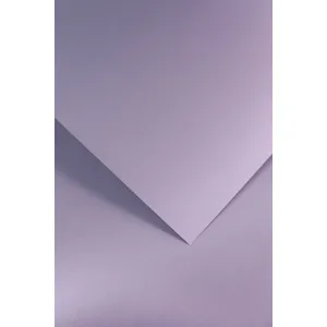 Dekorační papír (vizitkový) Galeria Papieru hladký levandulový satén A4 - levandulový 210g (205505)