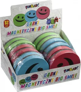 Magnetická guma na tabuli Fun&Joy (BIG SMILE)