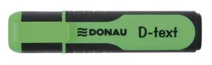 Zvýrazňovač Donau D-Text, zelený 1,0-5,0 mm (7358001EN-06)