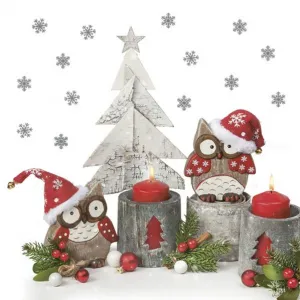 Ubrousky Pol-mak s hvězdičkou - mix 330 mm x 330 mm (Sd GW)