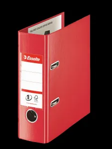 Pákový pořadač Esselte č. 1 Power A5 červený 75 mm (468630)