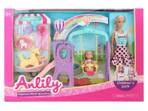 Panenka Icom Anlily s dcerou na hřišti 290mm (7132111)