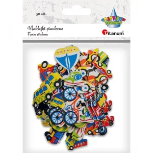 Nálepka (samolepka) Titanum Craft-Fun Series foam transport (4659)